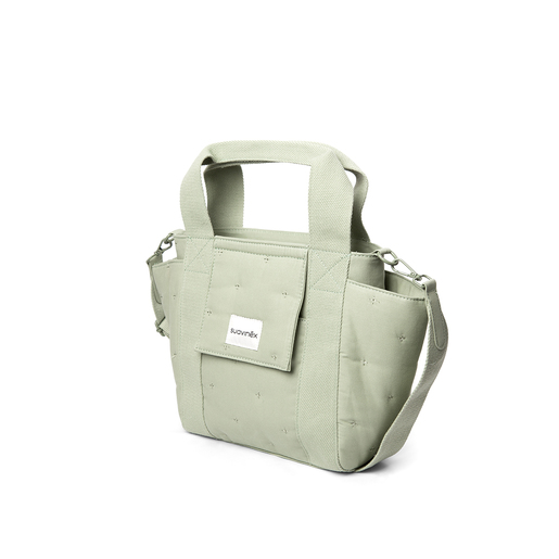 BOLSO MATERNIDAD PEQUEÑO POETRY LISO VERDE