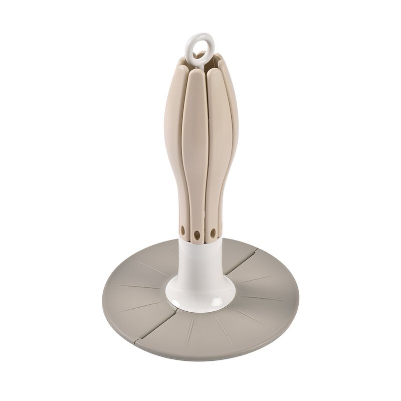ESCURREBIBERONES PLEGABLE FLOWER BEIG