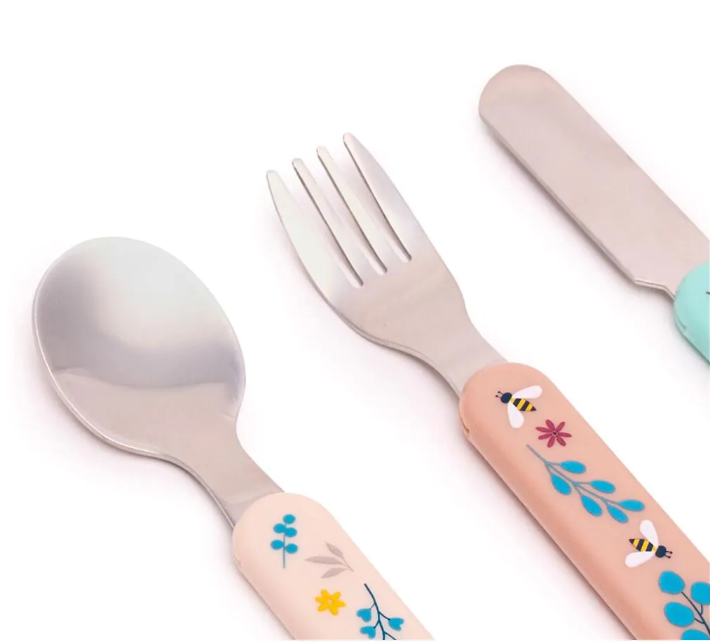 CUBIERTOS INFANTILES INOX STEEL CUTLERY SET DREAMLAND