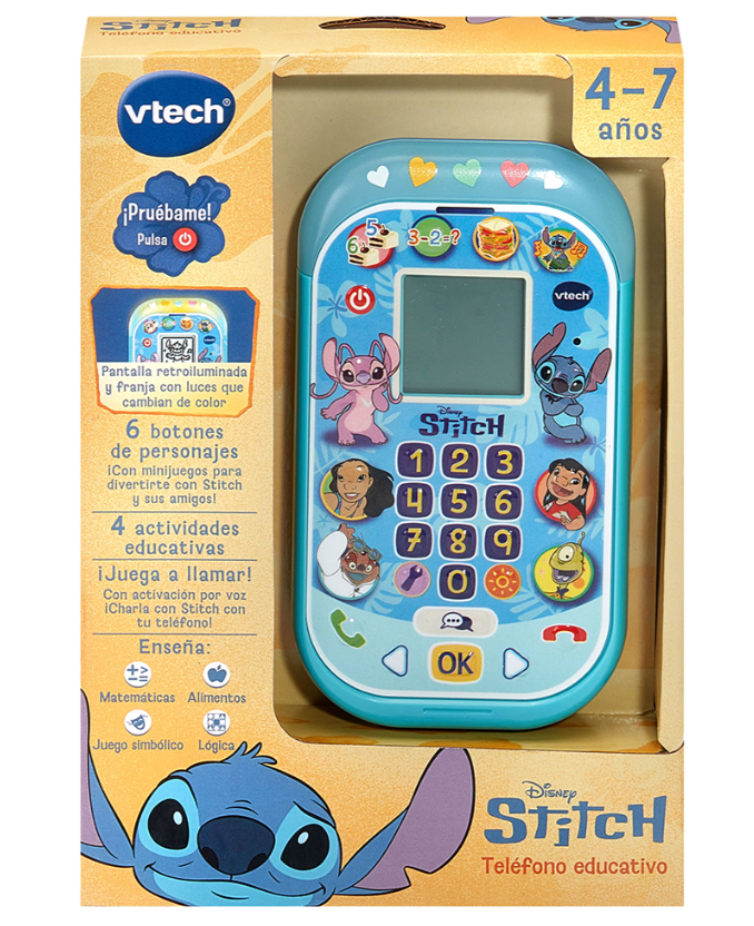 TELEFONO EDUCATIVO DE STITCH