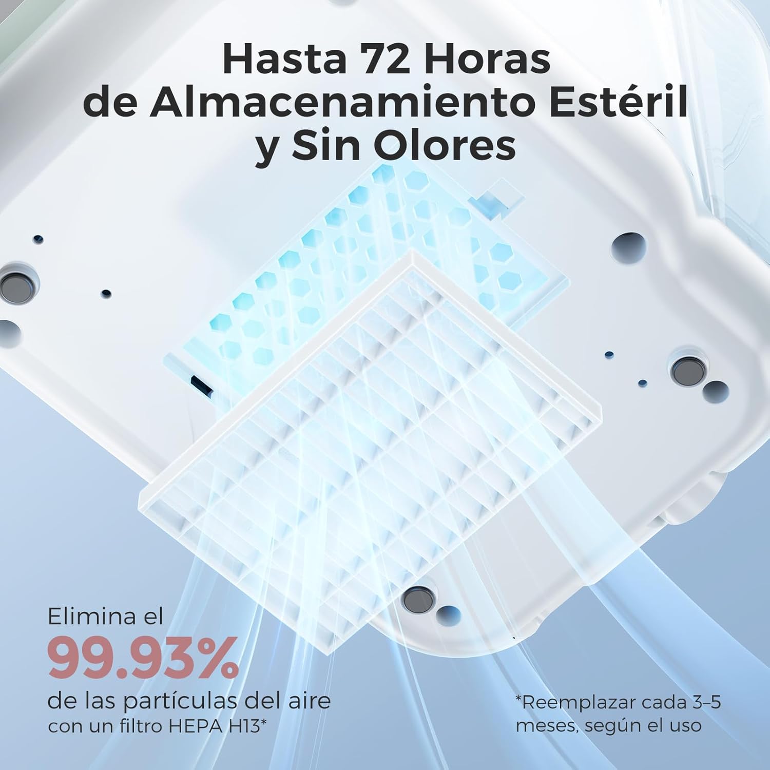 MOMCOZY ESTERILIZADOR Y LAVAD.BIBERON BS003 UNICO BLANCO
