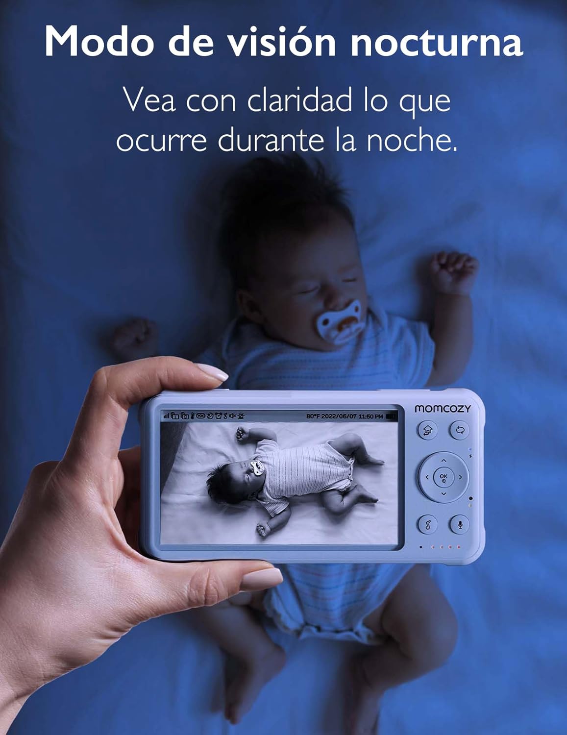 MOMCOZY VIGILABEBES INTELIGENTE BM01 UNICO BLANCO