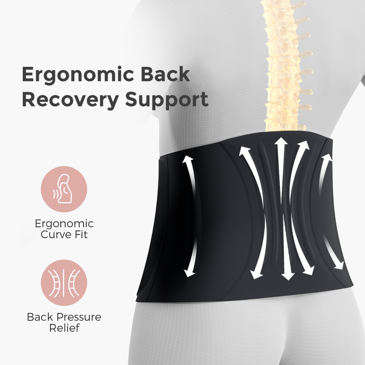 MOMCOZY FAJA PEQ. MATERNIDAD POSTPARTO RB001 TALLA-L NEGRO