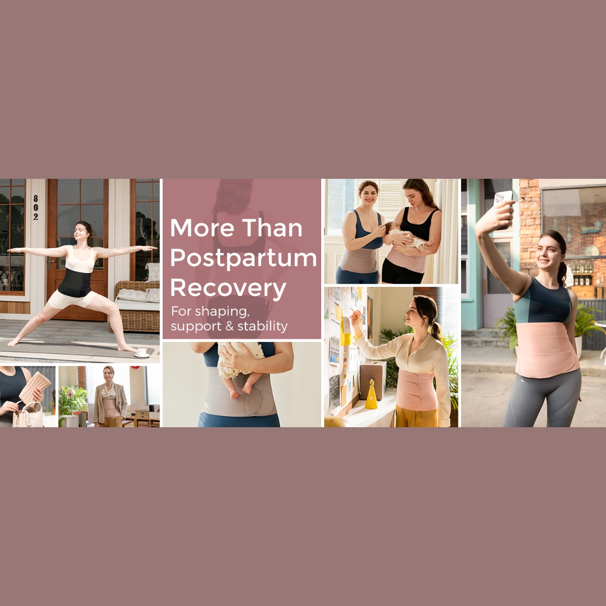 MOMCOZY FAJA PEQ. MATERNIDAD POSTPARTO RB001 TALLA-XL NEGRO