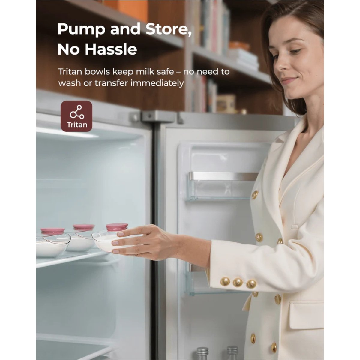 MOMCOZY SACALECHES INDIVIDUAL PORTATIL M9 UNICO GRANATE