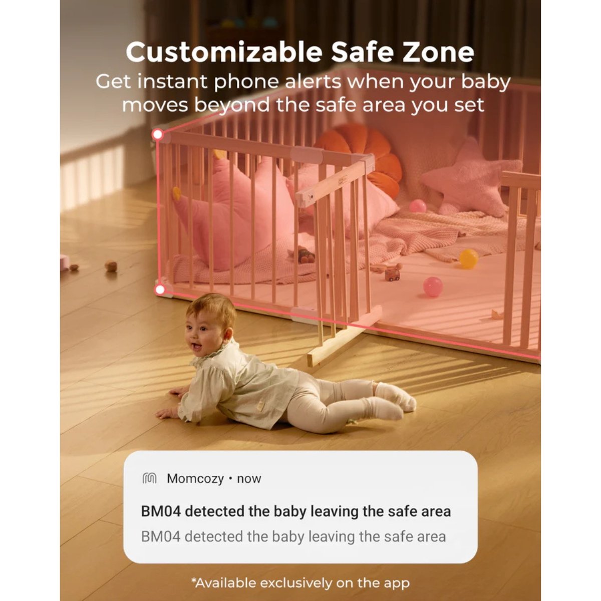 MOMCOZY VIGILABEBES INTELIGENTE BM04 UNICO BLANCO