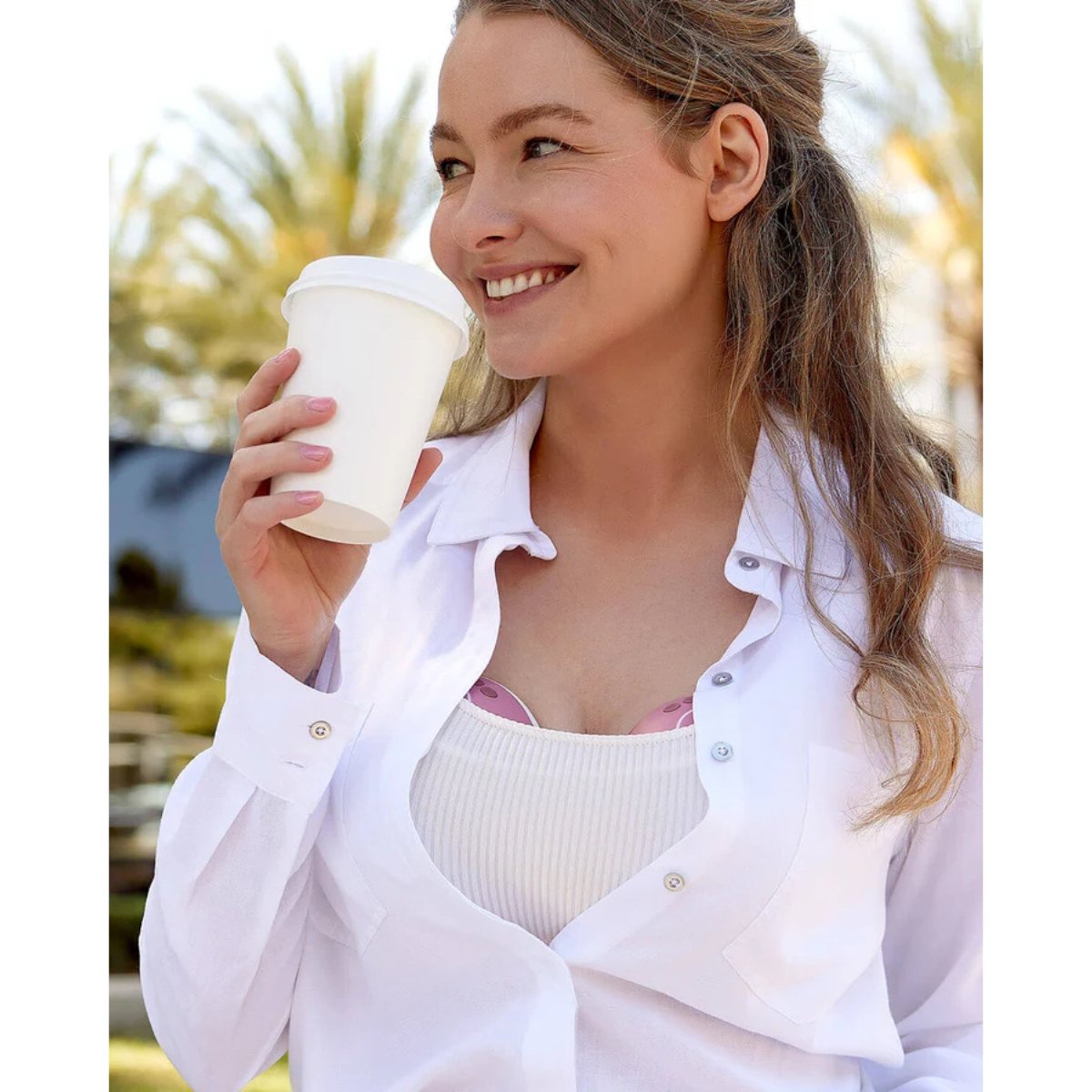 MOMCOZY SACALECHES DOBLE PORTATIL M9 UNICO GRANATE