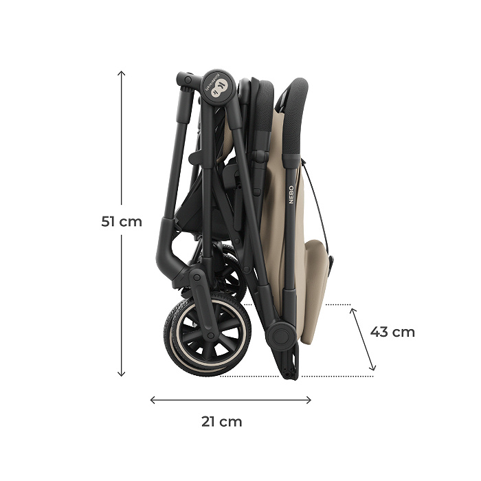 SILLA DE PASEO NEBO BEIGE