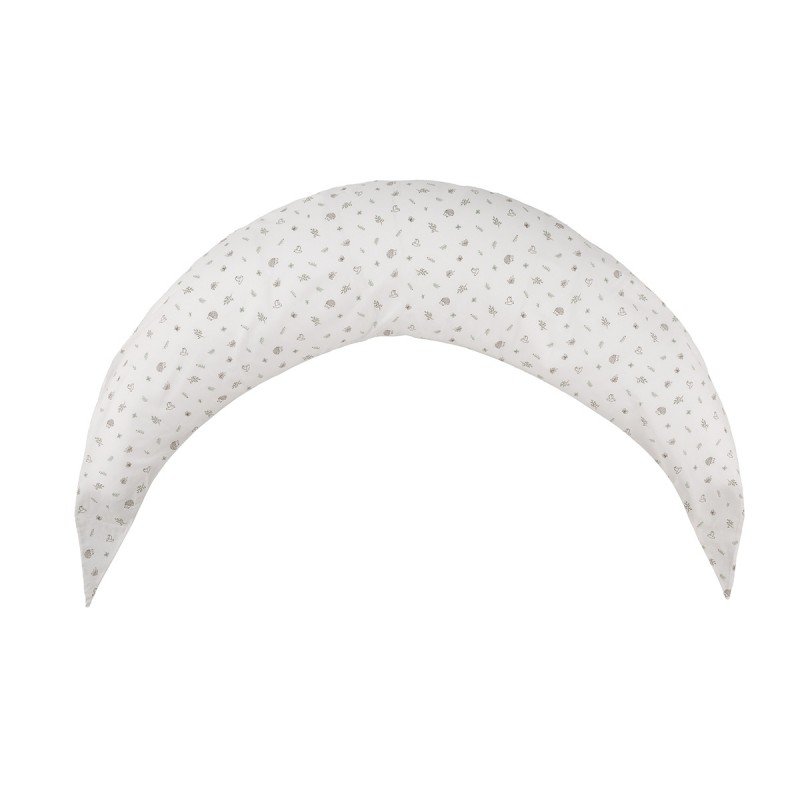 ALMOHADA DE LACTANCIA LUNA 80X185X16CM CALMA VERDE