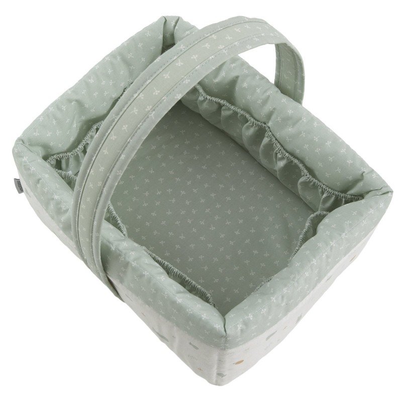 CANASTILLA ACOLCHADA 22,5X29X29CM ARDI VERDE