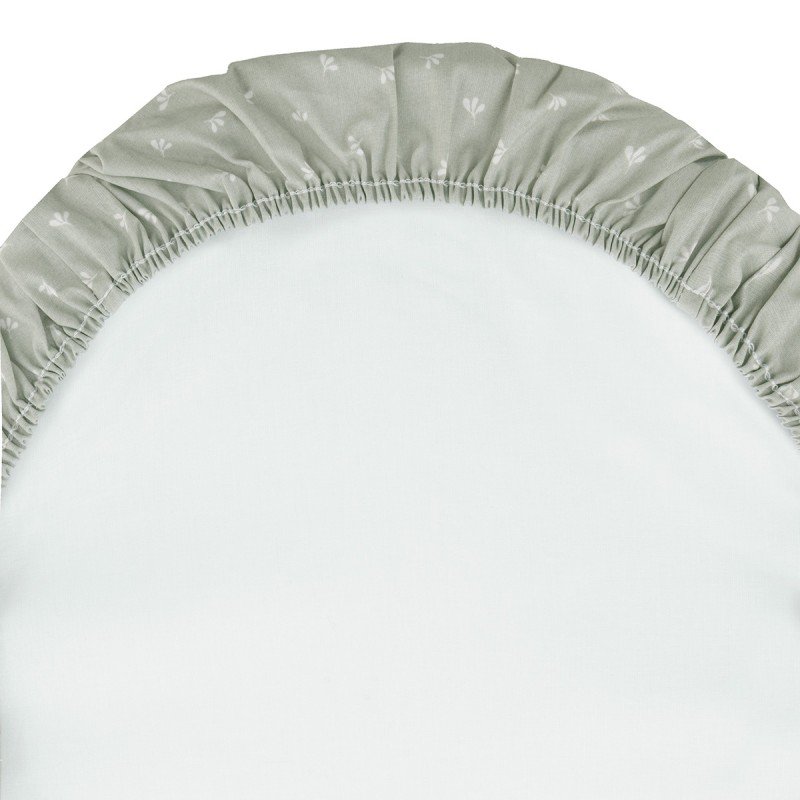 SABANA BAJERA MOISES/CARRO PACK 2 UD. 35x80x7 CM CALMA VERDE