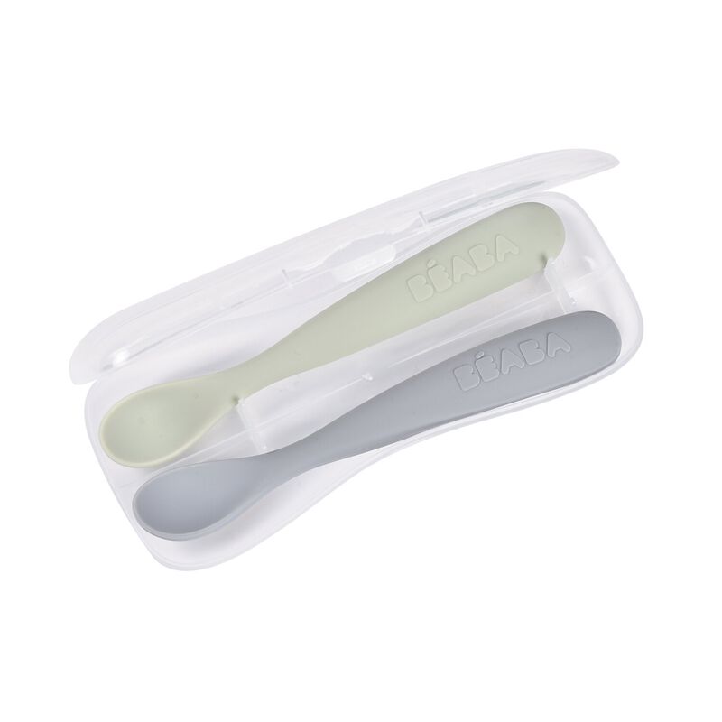 SET DE 2 CUCHARAS+ESTUCHE SEGUNDA EDAD SILICONA