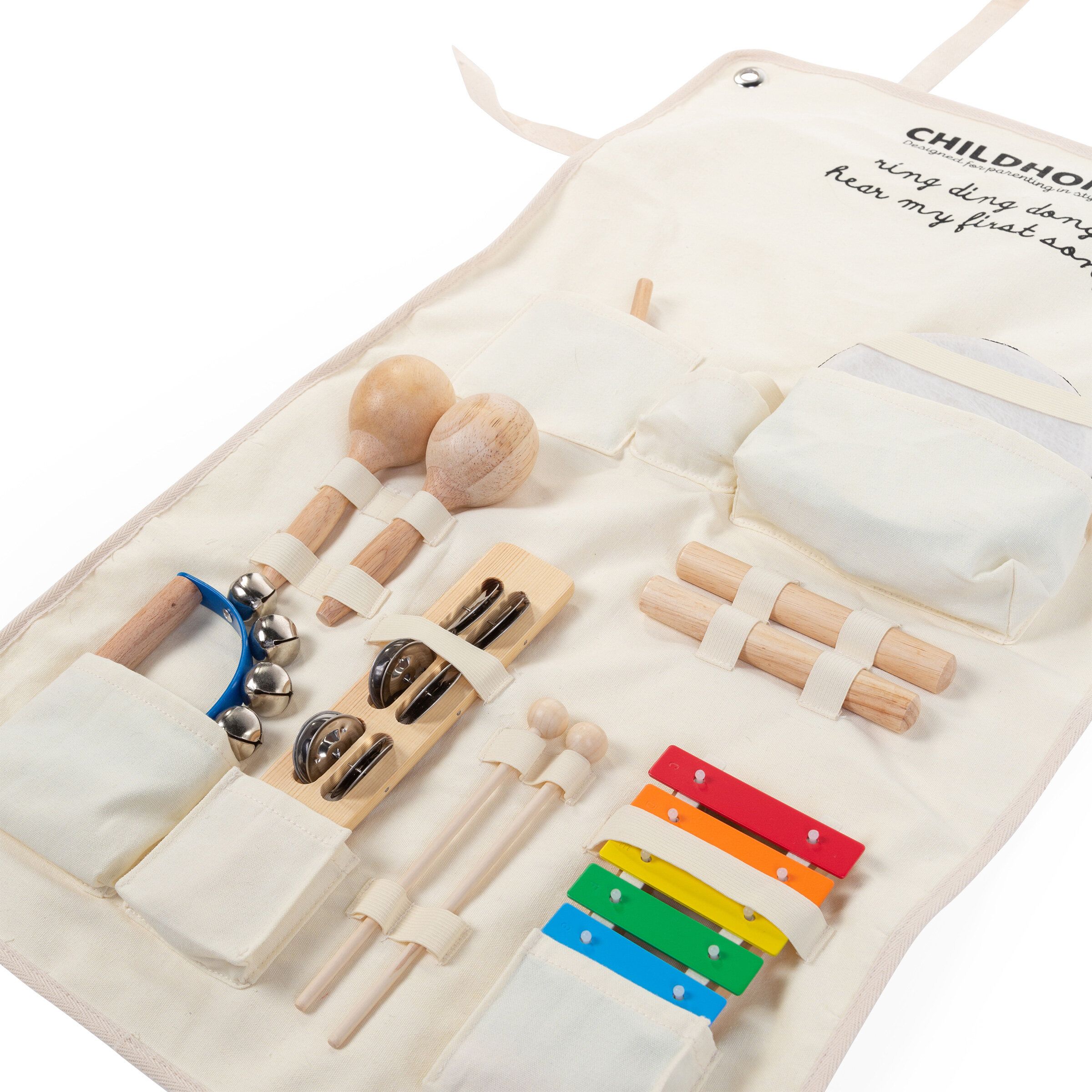 SET DE 8 INSTRUMENTOS+ORGANIZADOR MONTESSORI