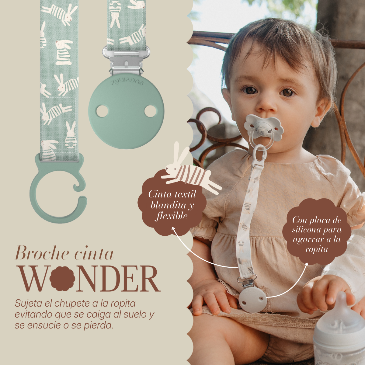BROCHE CINTA WONDERLAND LISO 2026 SURTIDO