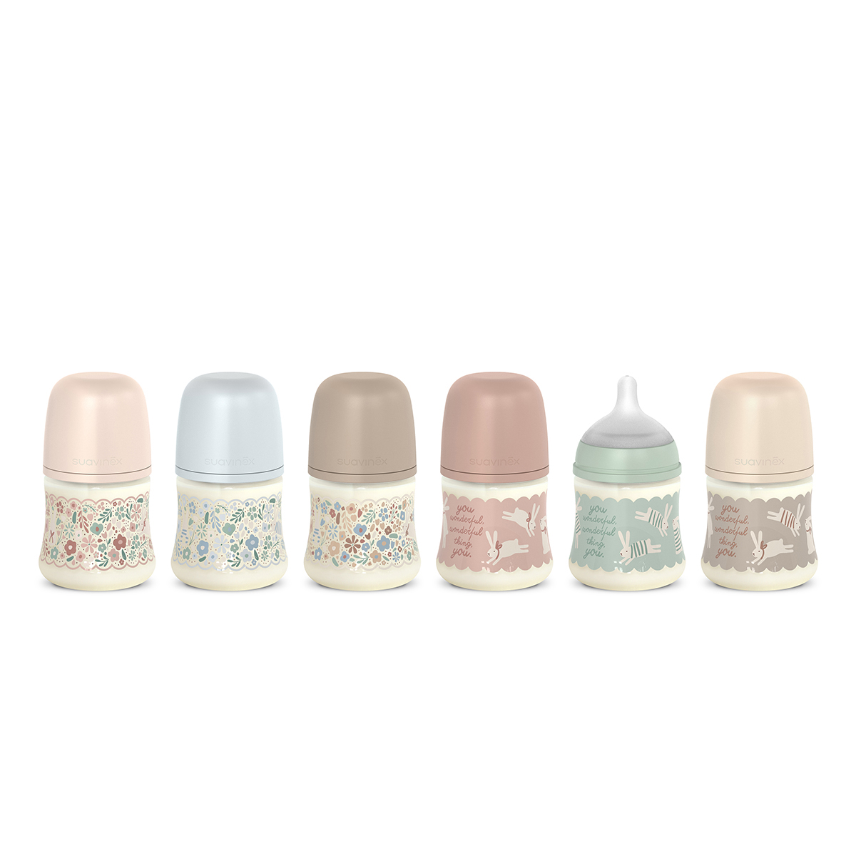 BIBERON POLIAMIDA WONDERLAND 2026 +0M 150ML SURTIDO