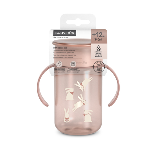 VASO 360° WONDERLAND'26 +12M - 340ml - ROSA