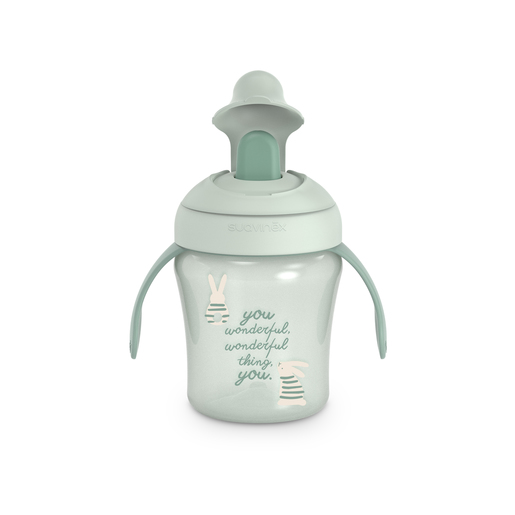 TAZA DE APRENDIZAJE WONDERLAND'26 VERDE (+6M 200ML)