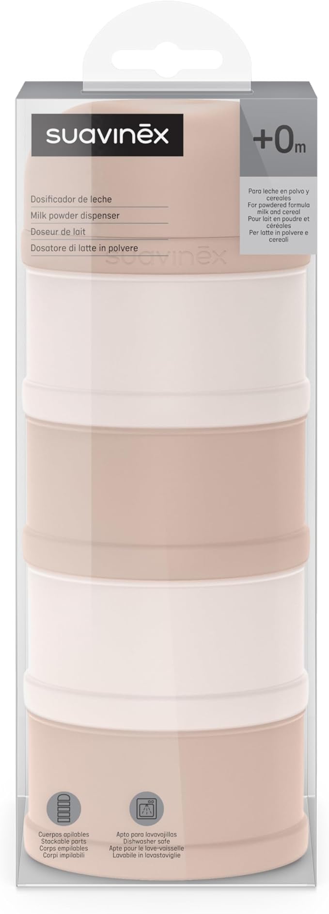 DOSIFICADOR DE LECHE EN POLVO ROSA