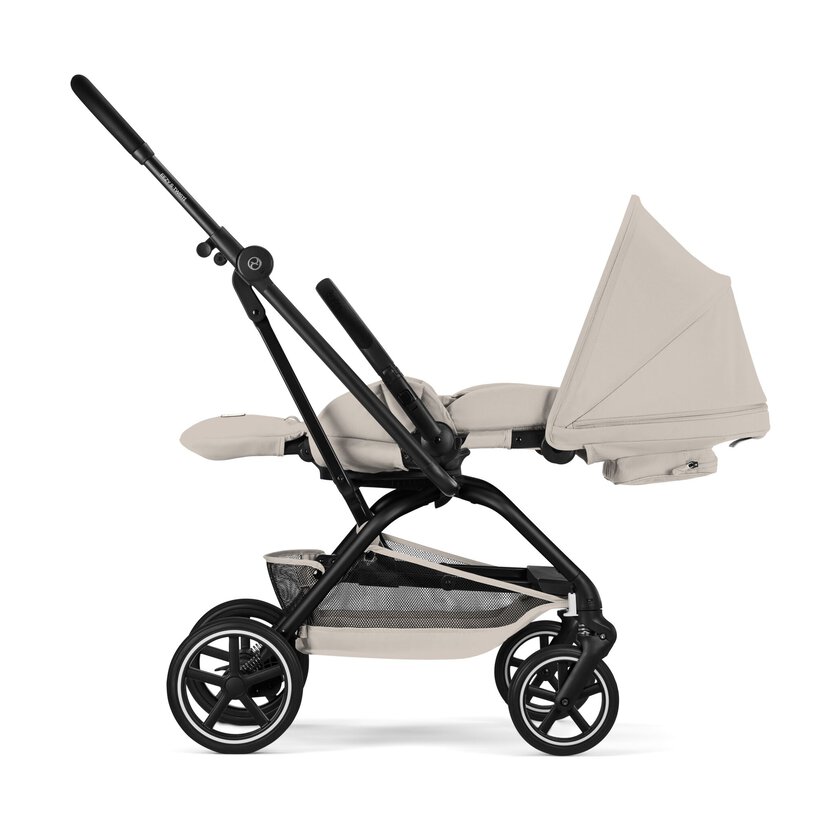 CYBEX EEZY S TWIST+2 BLACK DUNE GREY