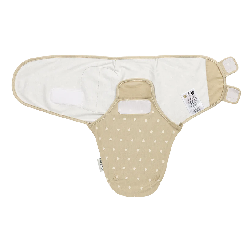 ARRULLO AJUSTABLE TOG 1.0 0-3M SWEET HEART SAND/SOFT SAND