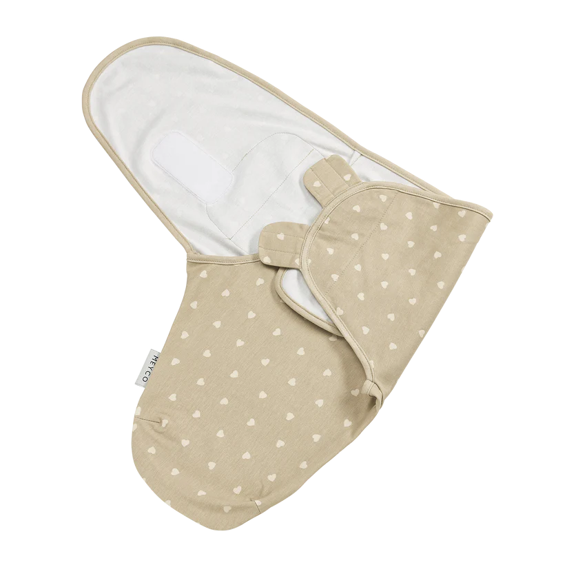 ARRULLO AJUSTABLE TOG 1.0 0-3M SWEET HEART SAND/SOFT SAND