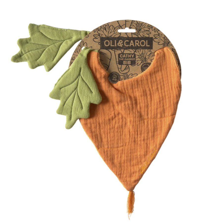 Oli&amp;Carol CATHY THE CARROT Babero