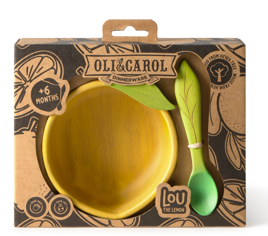 Oli&amp;Carol LOU THE LEMON Bol+Cuchara