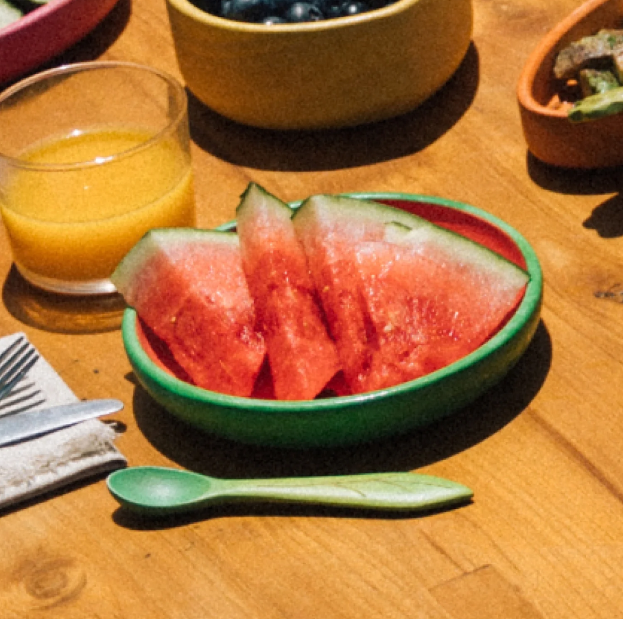 Oli&amp;Carol WALLY THE WATERMELON Bol+Cuchara