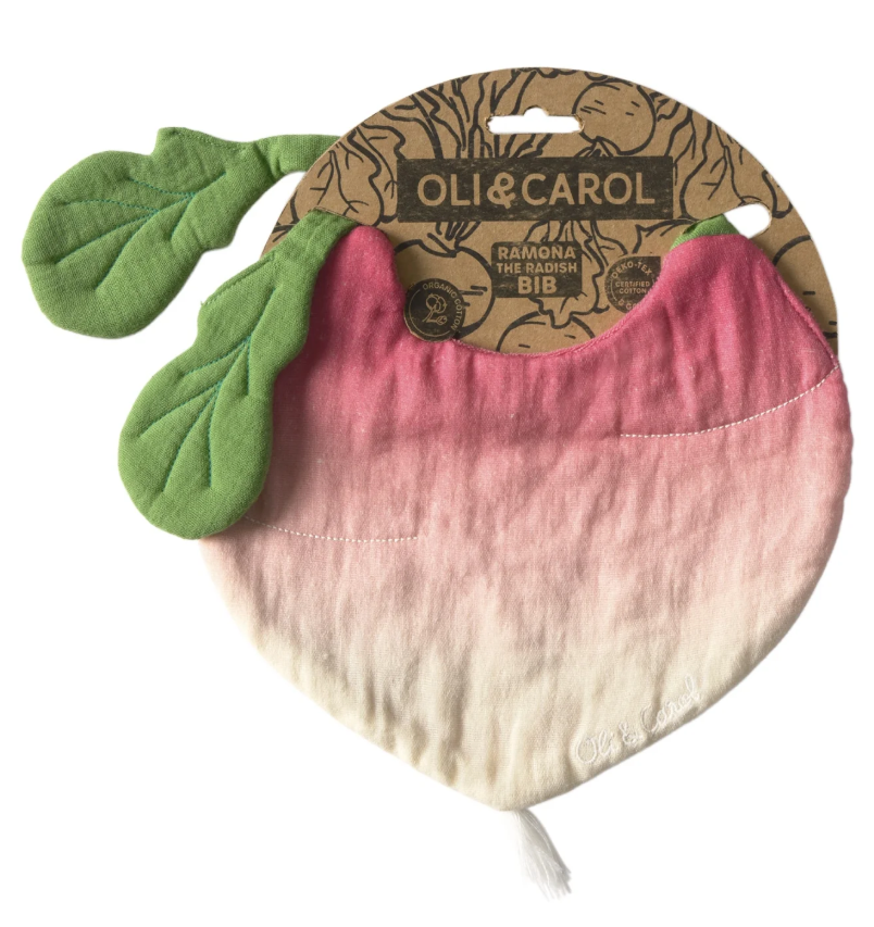Oli&amp;Carol RAMONA THE RADISH Babero