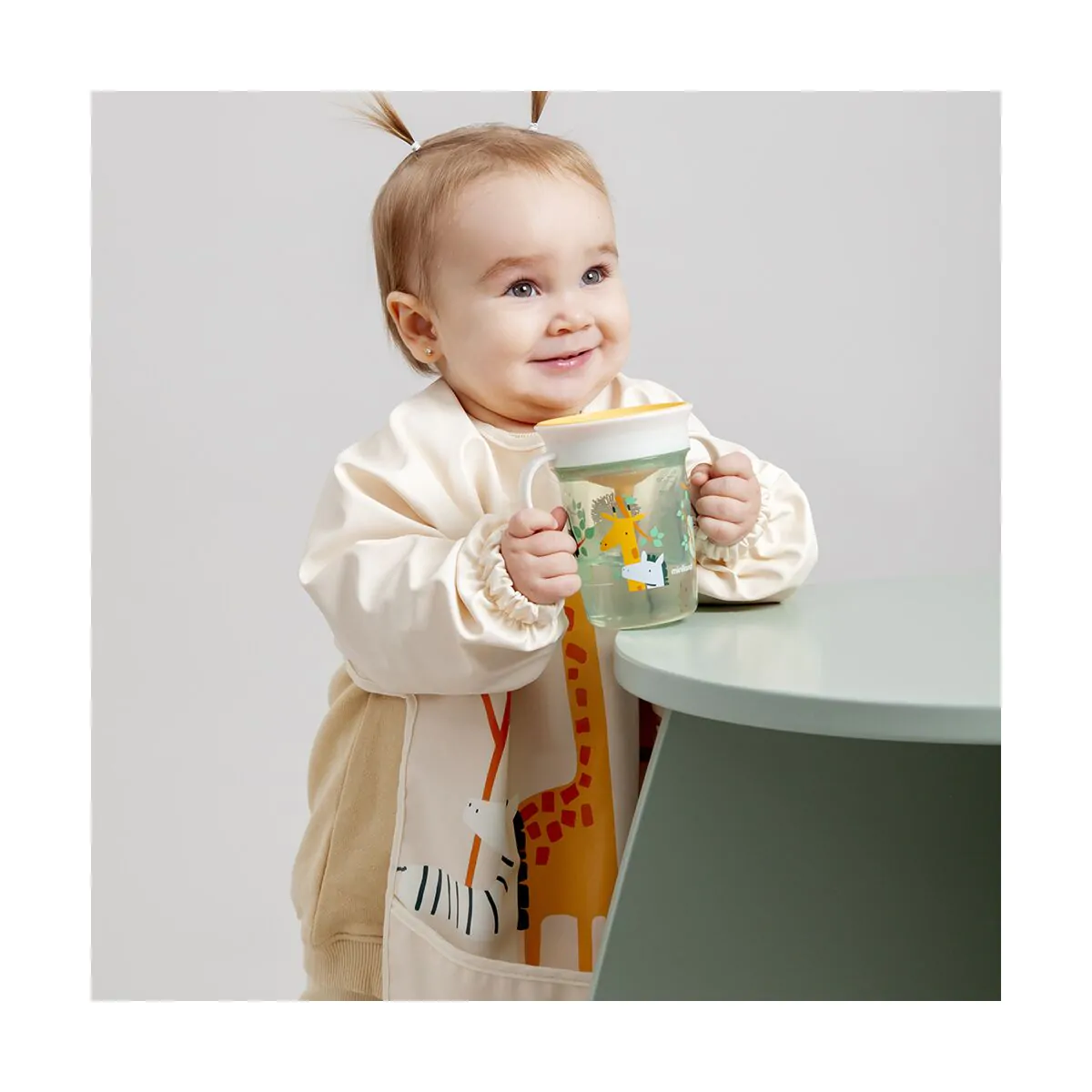 BABERO MANGA LARGA SOFT BIBY JUNGLE