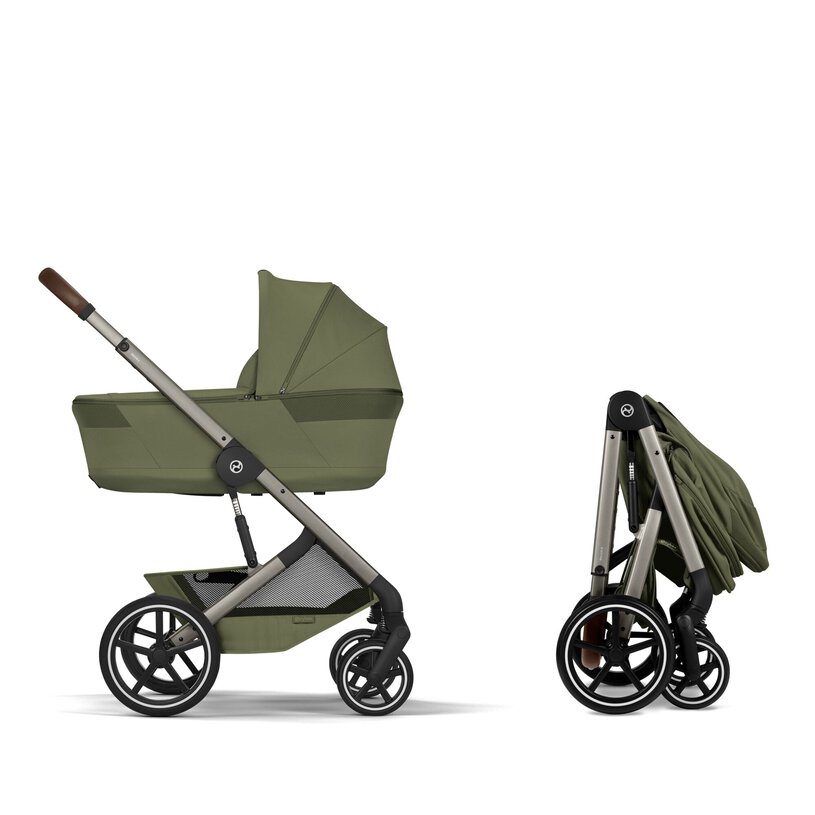 BALIOS S LUX+CAPAZO FOLD TAUPE MOSS GREEN
