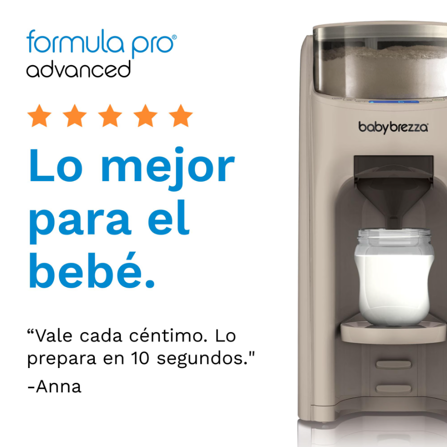 BABYBREZZA FORMULA PRO ADVANCED PREPARADOR AUTOMATICO DE BIBERONES OATMEAL