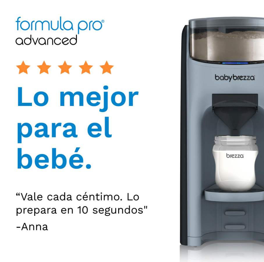 BABYBREZZA FORMULA PRO ADVANCED PREPARADOR AUTOMATICO DE BIBERONES slate