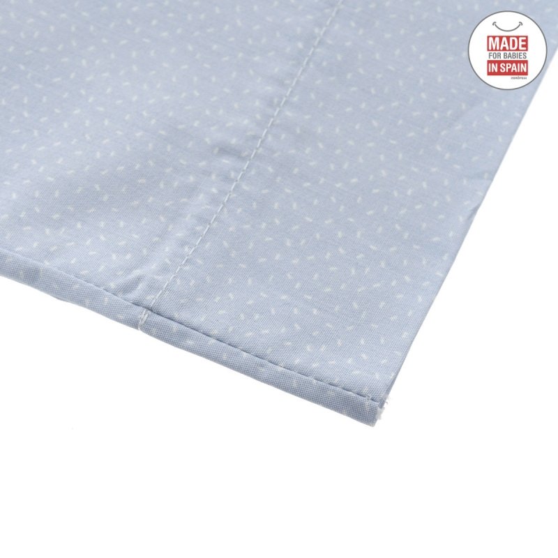 SABANA CAPAZO 3 PCS 80X120X1 CM SKY CELESTE