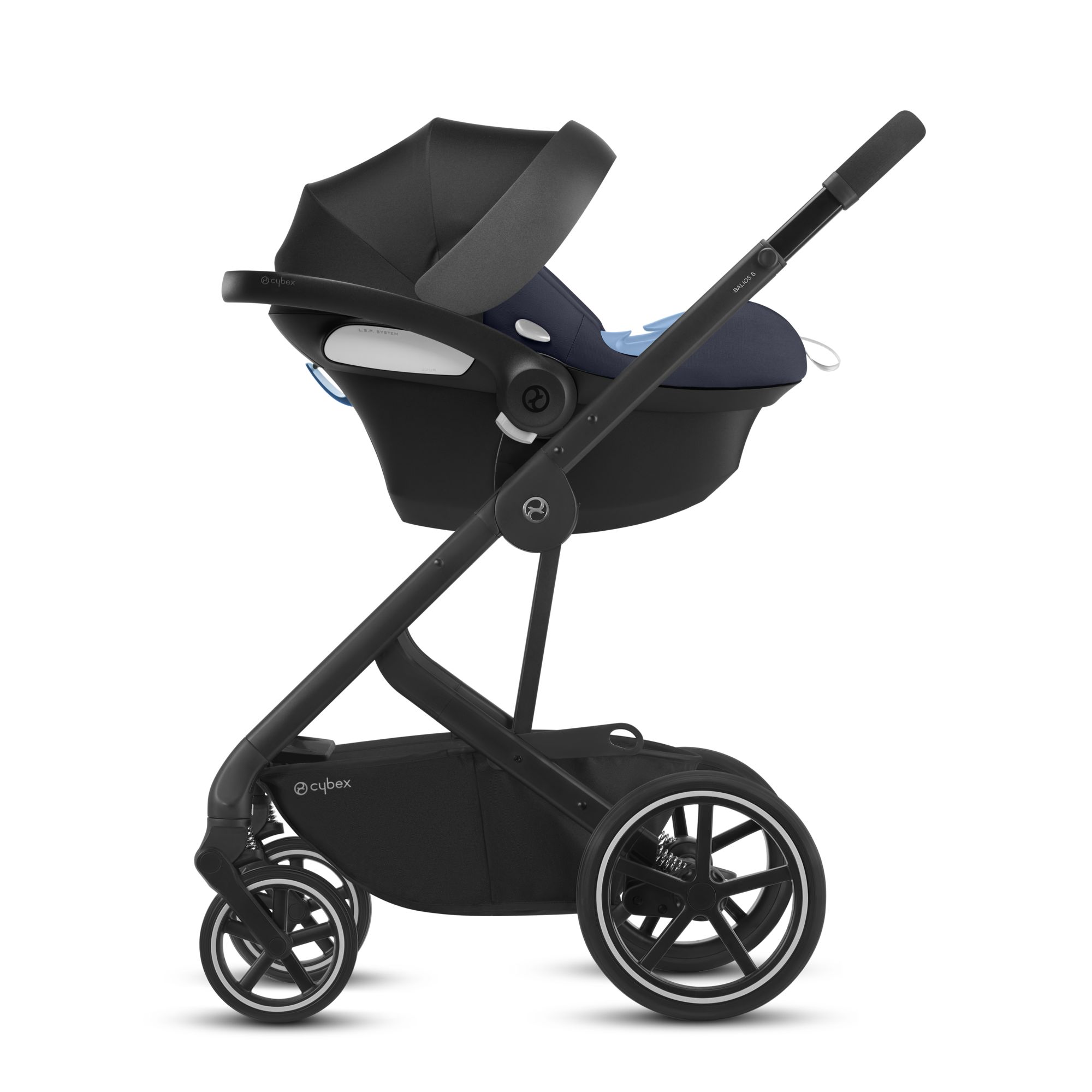 CYBEX BALIOS S/TALOS S ADAPTADORES GR.0 BLACK