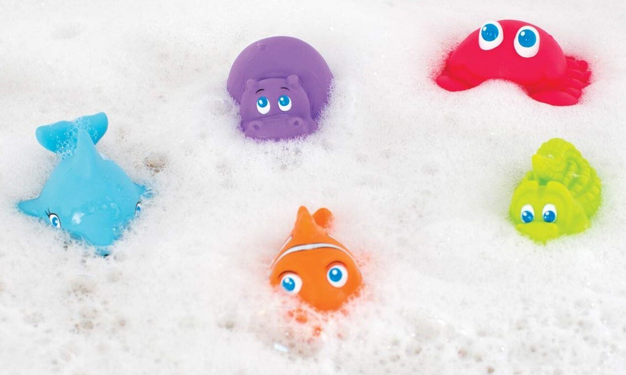 BATH TIME SQUIRTIES UNDER THE SEA