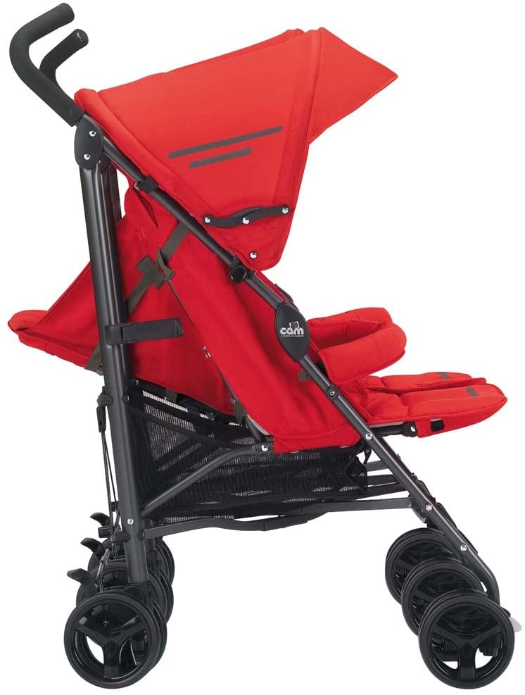 SILLA GEMELAR FLIP TWIN T24 ROJO