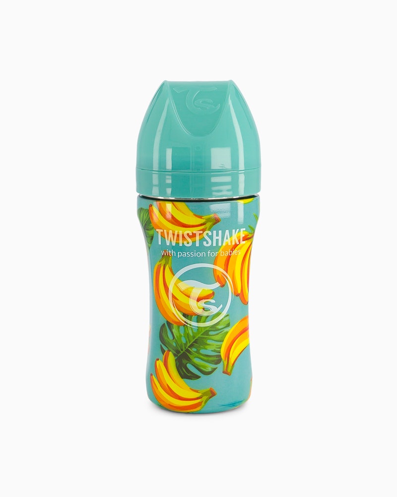 BIBERON ACERO ANTICOL.330ML BANANA