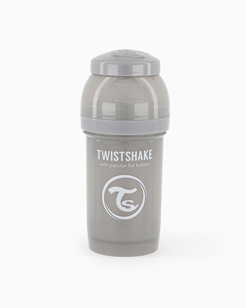 TWISTSHAKE BIBERON 180ML PASTEL GRIS