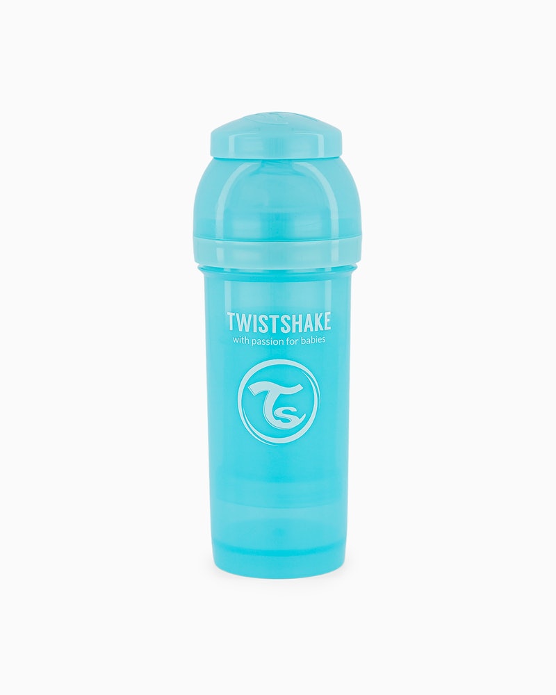 TWISTSHAKE BIBERON 260ML PASTEL AZUL