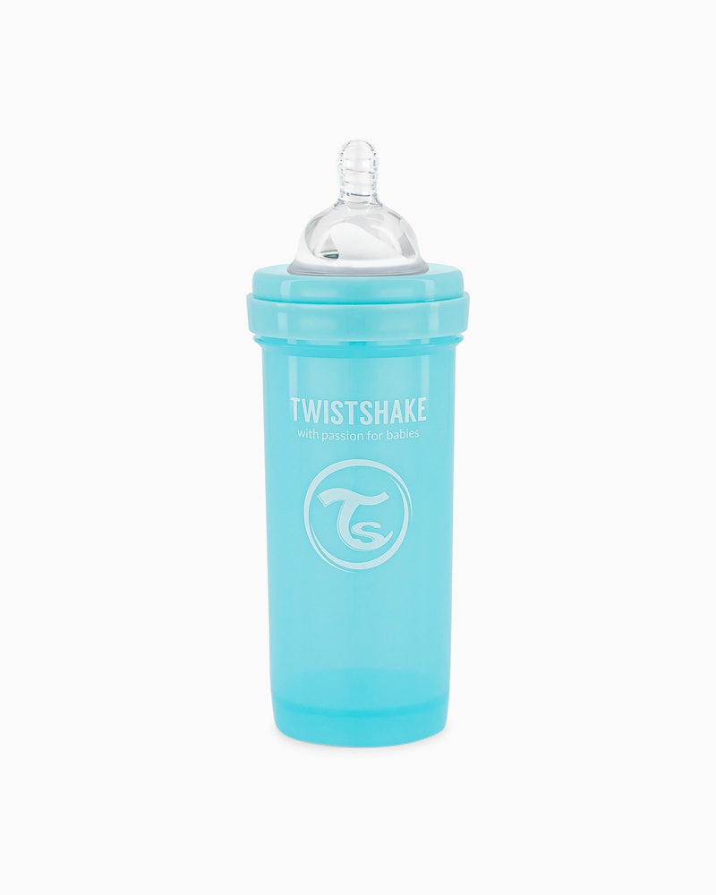 TWISTSHAKE BIBERON 260ML PASTEL AZUL