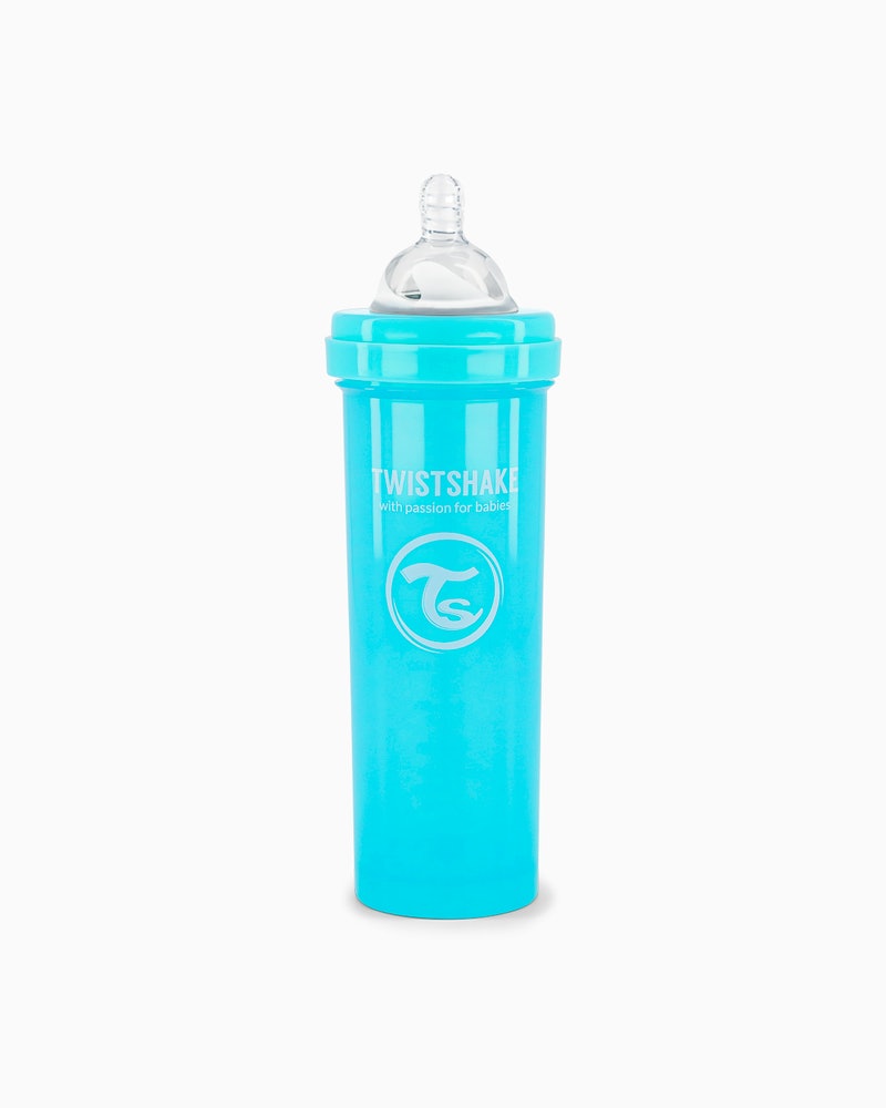 TWISTSHAKE BIBERON 330ML PASTEL AZUL