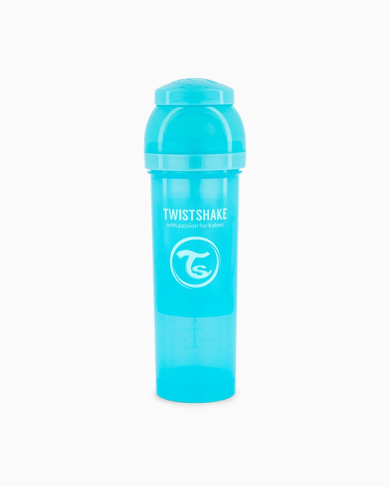 TWISTSHAKE BIBERON 330ML PASTEL AZUL