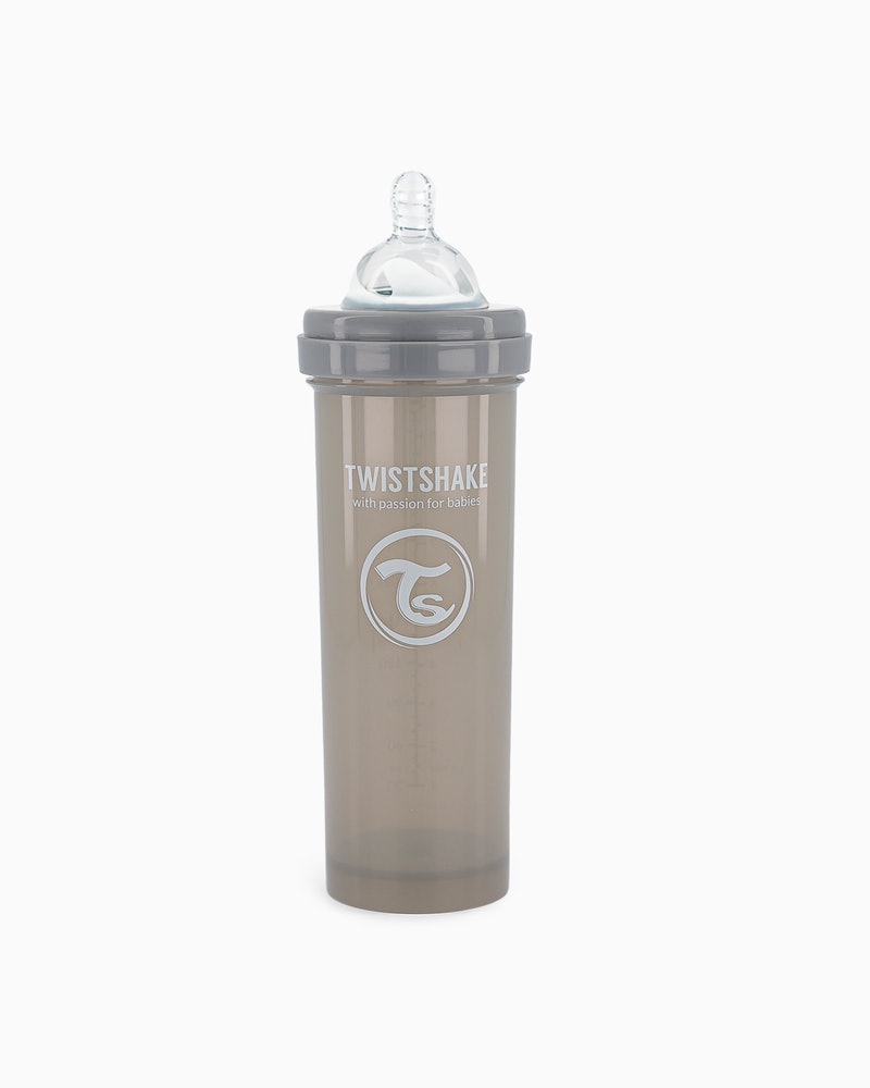 TWISTSHAKE BIBERON 330ML PASTEL GRIS