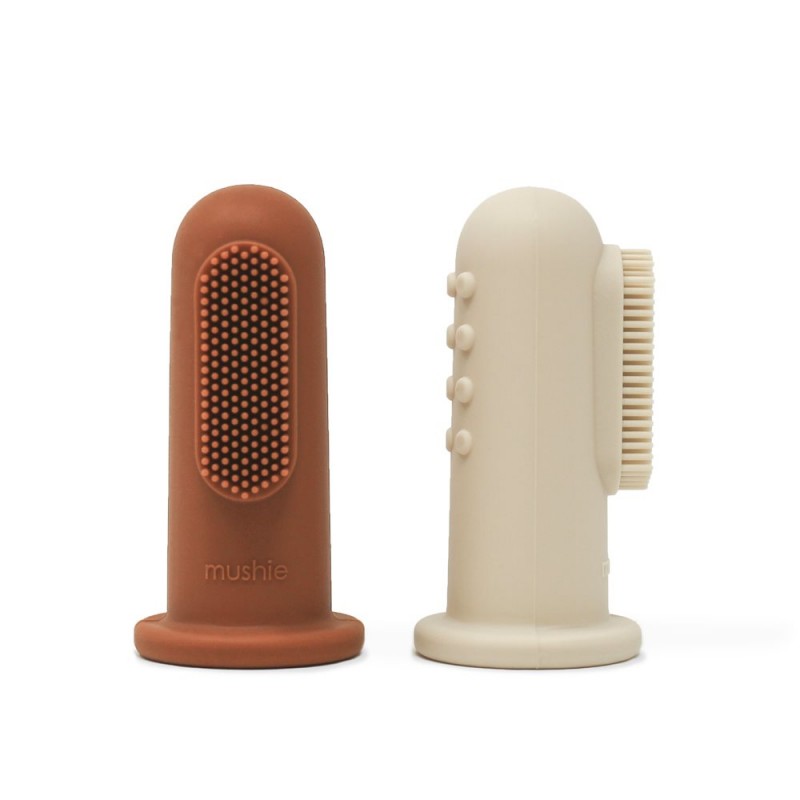 PACK 2 CEPILLOS DE DEDO SOLID SHIFTING SAND/CLAY