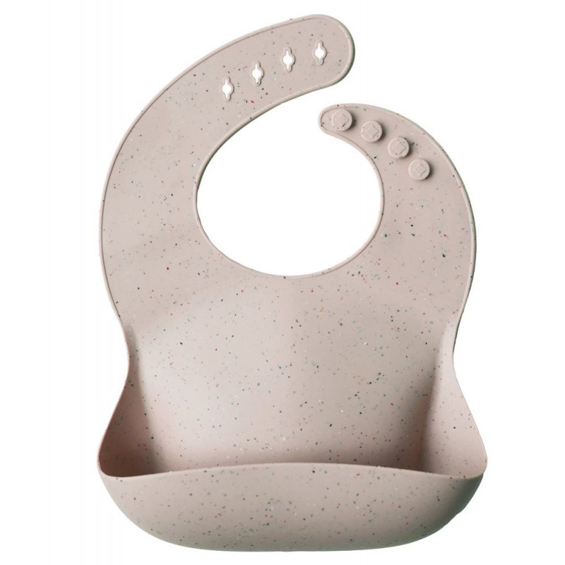 Babero Silicona PRINT Shifting Sand Terrazzo
