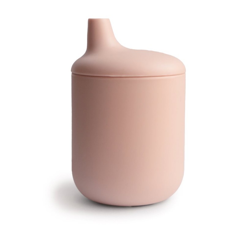 Taza didactica Silicona SOLID Blush