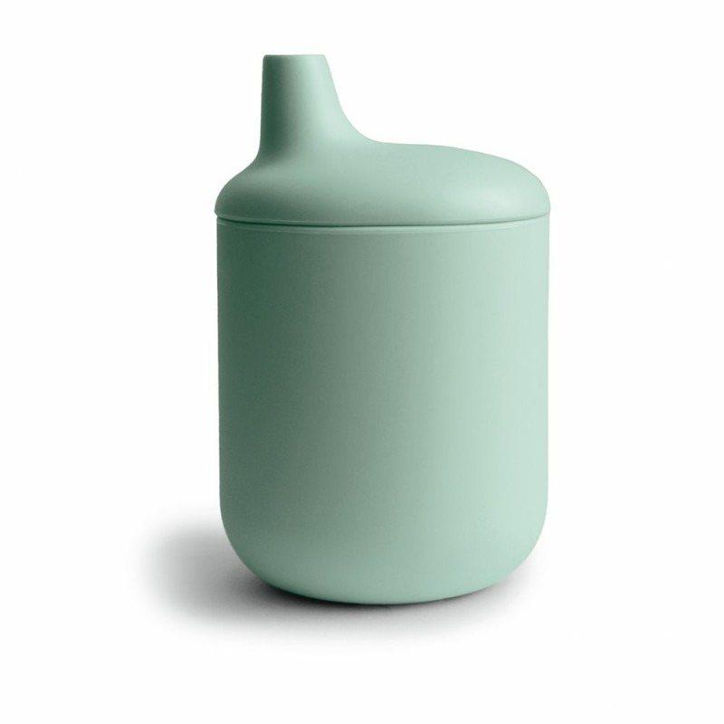 Taza didáctica Silicona SOLID Cambridge Blue