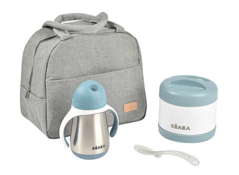 SET DE COMIDA ON THE GO AZUL