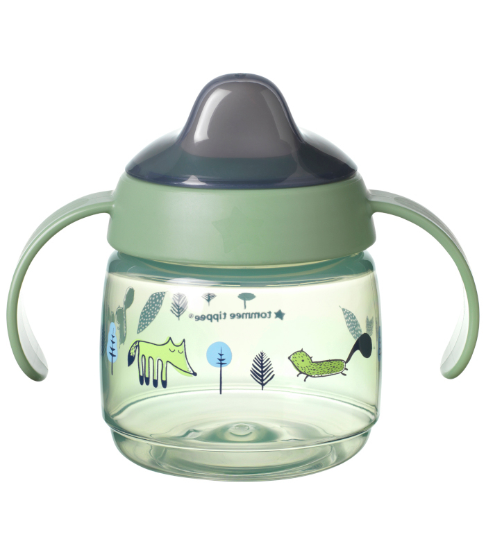 VASO APRENDIZAJE C/ASAS SIPPEE 190ML VERDE